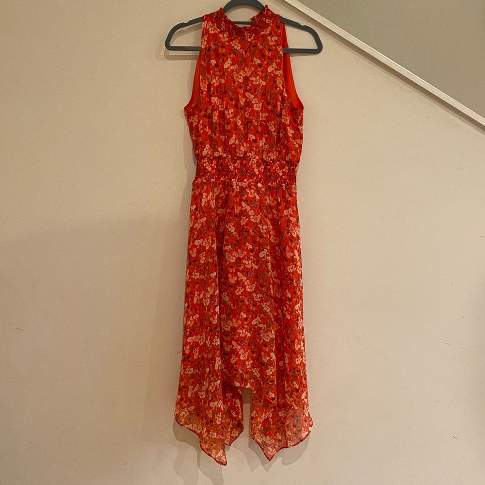 Sam Edelman- bright, floral dress-size 4